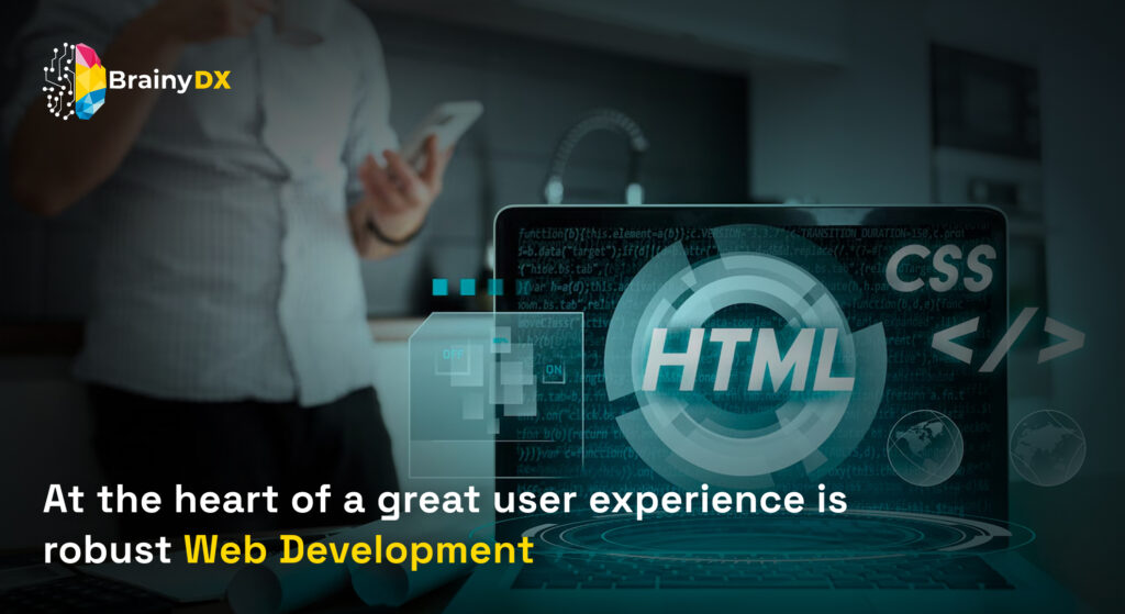 user experience - web development