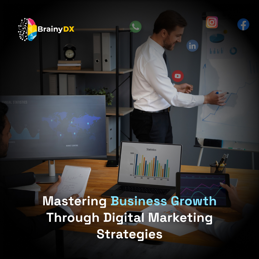 Grow your business through digital marketing strategy