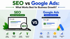 SEO vs. Google Ads: What Works Best For Business Growth?